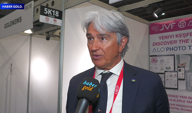 JVF Founder Andrea Macron Speaks to Haber Gold - Istanbul Jewelry Show 2024