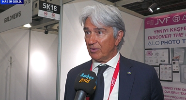 JVF Founder Andrea Macron Speaks to Haber Gold - Istanbul Jewelry Show 2024