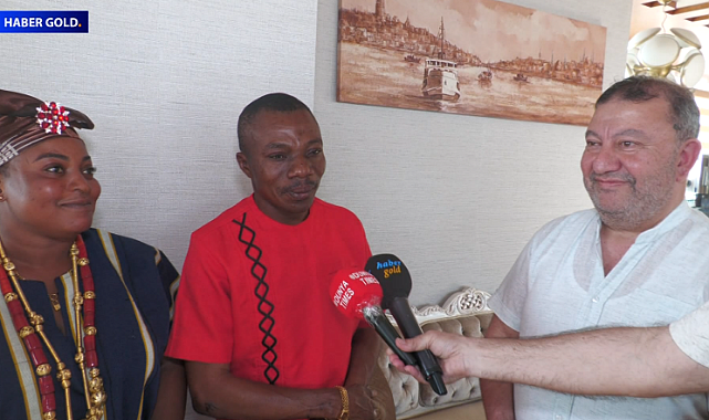 Fastiad President Faruk Çetin meets with the King and Queen of Ghana